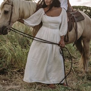 KARA THOMS BELLFLOWER DRESS - NWT - L